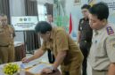 Sekretaris Daerah Merangin, Zulhifni, hadir secara langsung mewakili Bupati Merangin, M. Syukur.(poto: kominfo).
