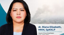 Kepala Dinas Kesehatan Kabupaten Tebo, dr. Riana Elisabeth, MKM, SpKKLP.(poto: jambiprima.com).