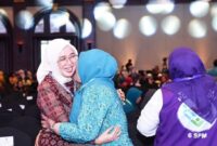 Ketua Dekranasda Kabupaten Batang Hari Zulva Fadhil menghadiri Rapat Penguatan Tata Kelola Lembaga Dekranasda TP PKK dan Pembina Posyandu di Jakarta pada Senin.(poto: jamberita.com).