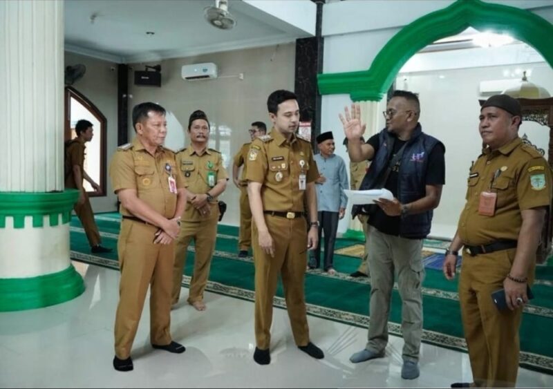 Wakil Wali Kota Jambi, Diza Hazra Aljosha, meninjau langsung sejumlah lokasi yang akan menjadi arena perlombaan pada Senin (28/9/2026).(poto: jambiprima.com).