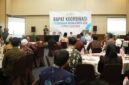 Al Haris menyampaikan pandangannya saat menghadiri Rapat Koordinasi Manajemen Talenta ASN di Hotel Amaris, Kabupaten Bungo, Kamis (3/9/2026).(poto: jamberita.com).