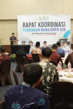 Gubernur Al Haris Dorong Penerapan Manajemen Talenta ASN Jambi