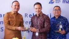 Bupati Sarolangun H. Hurmin meresmikan operasional KCP Bank Mandiri Sarolangun di gedung baru pada Senin (14/9/2026).(poto: jambiprima.com).