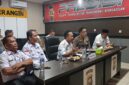 Wakil Bupati Merangin H. A. Khafidh menghadiri agenda sosialisasi Assessment Center Polri secara virtual dari Ruang Vicon Polres Merangin pada Rabu (9/9).(poto: kominfo).