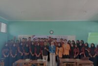 FH UNJA menggelar penyuluhan kawasan tanpa rokok di SMAN 1 Muaro Jambi.(poto: jamberita.com).