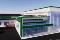 Ilustrasi Rumah Sakit Tipe D.(poto: AI).