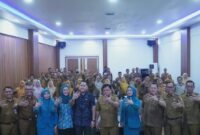 Pemerintah Kabupaten Merangin buka agenda Advokasi, Penguatan Komitmen, dan Penyusunan Rencana Tindak Lanjut yang berlangsung di Aula Hotel Family Inn Bangko pada Selasa (8/9).(poto: kominfo).