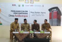 Wakil Gubernur Jambi Abdullah Sani menghadiri langsung proses penilaian lapangan di Kecamatan Rimbo Hilir tersebut pada Selasa (1/9/2026).(poto: jamberita.com).
