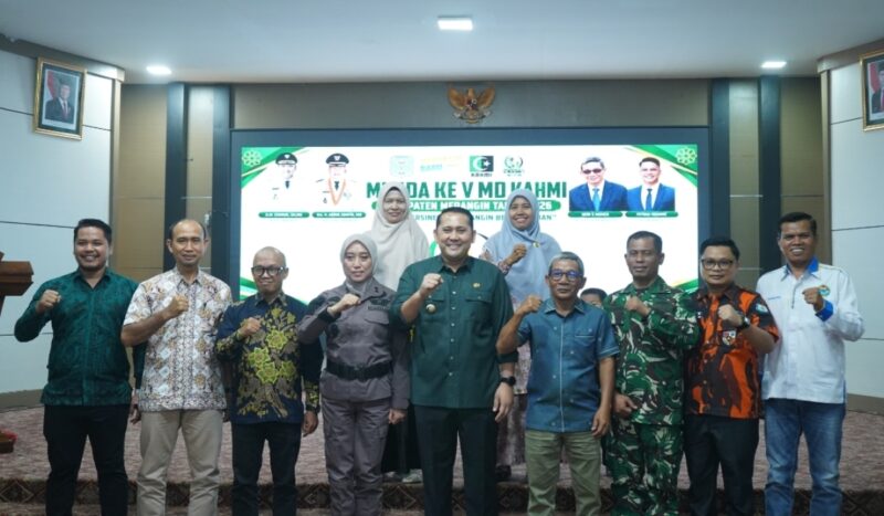 Bupati Merangin M Syukur secara resmi membuka agenda Musda V KAHMI Merangin di Rumah Dinas Bupati Merangin pada Kamis (17/9).(poto: kominfo).