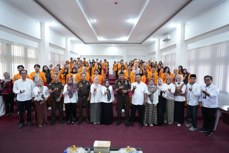 Fakultas Hukum Universitas Jambi menggelar kuliah umum penuntutan perkara tindak pidana umum pada Senin (21/9/2026).(poto: jamberita.com).