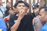 Mahasiswa asal Kabupaten Merangin, Arip Hidayatullah, mendesak Kapolda Jambi turun tangan.(poto: jambiprima.com).