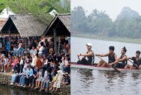 Perhelatan Festival Danau Letang Batang Hari terus menyedot perhatian ribuan pasang mata pada hari kedua penyelenggaraannya, Sabtu (26/09/2026).(poto: istimewa).
