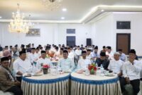 Pemerintah Kota Sungai Penuh menggelar peringatan Maulid Nabi Muhammad SAW 1448 Hijriah di Rumah Dinas Wali Kota Sungai Penuh pada Selasa (8/9/2026).(poto: ist).