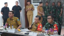 Bupati Batanghari M. Fadhil Arief memfasilitasi Rapat Koordinasi Penanganan Kebakaran Hutan dan Lahan Provinsi Jambi.(poto: jamberita.com).