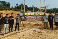 Bupati Merangin H M Syukur mengapresiasi langkah cepat jajaran Polres Merangin dalam mengusut kasus penambangan emas tanpa izin di atas lahan pemerintah.(poto: kominfo).
