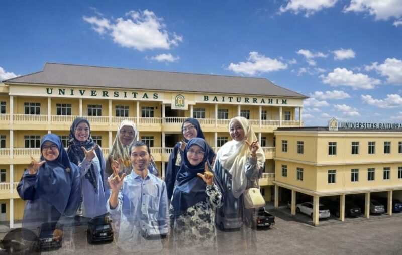 Kaprodi Ilmu Gizi UBR Jambi Ns.Andicha Gustra Jeki, M.Gizi bersama Para Dosen SI Ilmu Gizi Universitas Baiturrahim/JMB.(poto: jamberita.com).