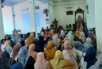 SMA Negeri 1 Kota Sungai Penuh menggelar acara sosialisasi TKA Sungai Penuh bersama wali murid kelas XII.(poto: istimewa).