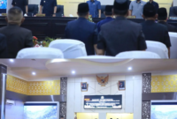 Dewan Perwakilan Rakyat Daerah Kota Sungai Penuh menggelar Rapat Paripurna I Masa Persidangan I pada Rabu (16/09).(poto: istimewa).