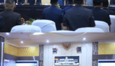 Dewan Perwakilan Rakyat Daerah Kota Sungai Penuh menggelar Rapat Paripurna I Masa Persidangan I pada Rabu (16/09).(poto: istimewa).