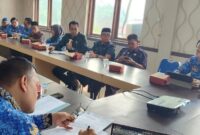 Rapat Koordinasi Penyelenggaraan Jaringan Intra Pemerintah Daerah di Kantor Dinas Kominfo Merangin, Kamis (17/9/2026).(poto: jambiprima.com0.