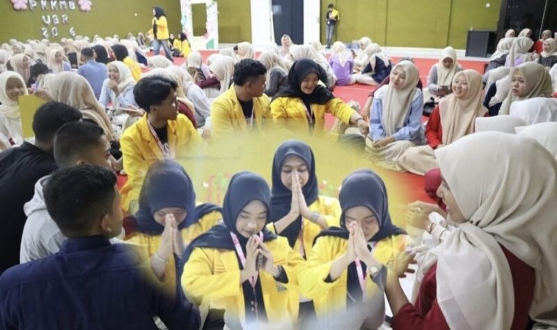 UBR Jambi bersiap menyambut ratusan mahasiswa baru PKKMB sekaligus mendeklarasikan komitmen kampus bebas narkoba dan perundungan.(poto: jamberita.com).
