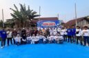 Camat Bathin III Juprizal meresmikan pembukaan turnamen bola voli puma CUP 4 di Lapangan Voli PUMA, Kelurahan Manggis, RT 05/RW 02, Kecamatan Bathin III, Kabupaten Bungo, Minggu (13/9/2026).(poto: jambiprima.com).