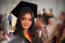 Sadia Amjad mahasiswi Pakistan lulus cum laude IPK 3,98 di UNJA.(poto: istimewa).