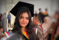 Sadia Amjad mahasiswi Pakistan lulus cum laude IPK 3,98 di UNJA.(poto: istimewa).