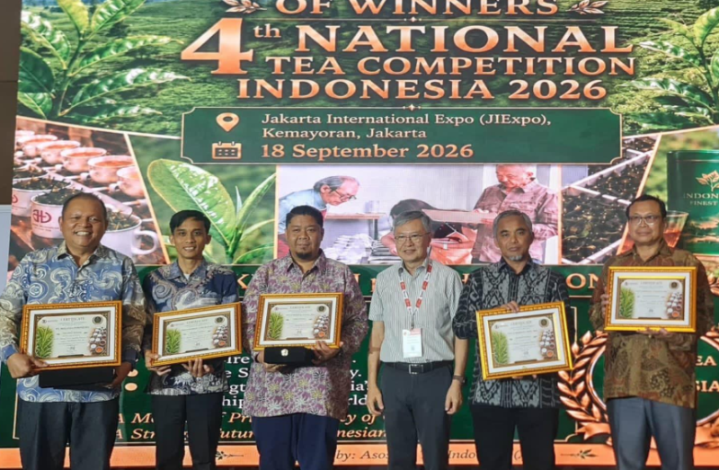 PTPN IV Regional IV memborong 6 penghargaan di 4th National Tea Competition 2026 lewat Kebun Kayu Aro dan Danau Kembar.(poto: jambilink.id).