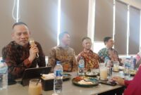 Kepala Perwakilan BI Provinsi Jambi Tedy Arief Budiman saat memberikan kata sambutan di Jambi, Selasa (1/9/2026).(poto: istimewa).