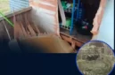 Kondisi pondok warga yang yang berprofesi sebagi petanidi rusak beruang.(poto: metrojambi.com).