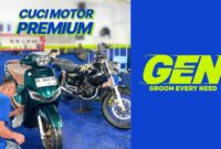 Layanan cuci motor GEN Autocare kini resmi beroperasi untuk melayani perawatan kendaraan masyarakat di Kabupaten Kerinci dan Kota Sungai Penuh.(poto: ist).