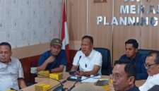 Rapat koordinasi perencanaan teknis Sekolah Rakyat pada Jumat (4/9).(poto: meranginkab.).