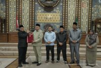 Seluruh fraksi Dewan Perwakilan Rakyat Daerah Kota Jambi resmi menyetujui pengesahan APBD Perubahan Kota Jambi tahun anggaran 2026.(poto: jambilink.id).