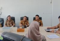 Rapat evaluasi pengelolaan dana BOSP Merangin ini berlangsung di Ruang Rapat Sekda pada Senin (28/9).(poto: kominfo).