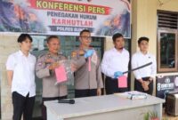Polres Bungo menangkap pria asal Riau terkait pengungkapan kasus pembakaran lahan sawit di Pauh Agung.(poto: jambilink.id).