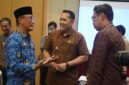 Bupati Merangin M. Syukur menghadiri acara Rakor Pembinaan Manajemen ASN se-Provinsi Jambi di Hotel Amaris Bungo pada Kamis (3/9).(poto: meranginkab.).
