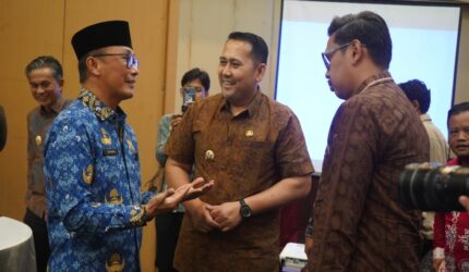 Bupati Merangin M. Syukur siap dorong percepatan transformasi digital dan meritokrasi ASN usai ikuti Rakor Pembinaan Manajemen ASN Jambi.