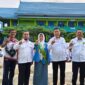 Siswi MAN 1 Sungai Penuh, Moza Suci Wulandari(tengah), sukses menembus jajaran Top 5 Best Project Pra-JGH dalam ajang Duta Generasi Hijau Provinsi Jambi.(poto: MAN 1 Sungai Penuh).