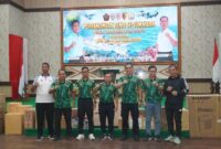 Gubernur Jambi Dr. H. Al Haris, S.Sos., M.H. membuka Turnamen Tenis Danrem Cup Se-Sumatera Tahun 2026 pada Jumat malam (25/9/2026).(poto: istimewa).