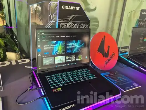 Gigabyte resmi memboyong lini laptop gaming AI 2026 terbaru untuk pasar Indonesia pada 18 September 2026.(poto: inilah.com).