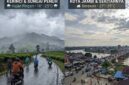 rintik hujan sejuk di Kerinci (18-25°C) & langit berawan hangat di Kota Jambi (27-35°C).(poto: ilustrasi AI).