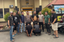 Polisi menangkap dua pelaku pembobolan pipa minyak Pertamina di Kota Jambi.(poto: istimewa).