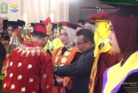 Universitas Baiturrahim (UBR) Jambi menggelar Wisuda ke-V untuk melantik 1.205 sarjana dan diploma baru pada Sabtu, 24 Oktober 2026.(poto: jamberita.com).