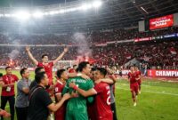 Ilustrasi: Indonesia juara FIFA ASEAN CUP 2026.(poto: AI).