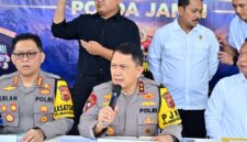 Kapolda Jambi Irjen Pol. Widodo memimpin langsung pemaparan capaian penegakan hukum tersebut di Mapolda Jambi pada Senin, 26 Oktober 2026.(poto: jamberita.com).