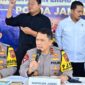 Kapolda Jambi Irjen Pol. Widodo memimpin langsung pemaparan capaian penegakan hukum tersebut di Mapolda Jambi pada Senin, 26 Oktober 2026.(poto: jamberita.com).
