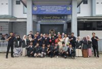 Sebanyak 21 mahasiswa Universitas Islam An-Nadwah menggelar kunjungan ke Lapas Kelas IIB Kuala Tungkal pada Kamis (15/10/2026).(poto: jambiprima.com).