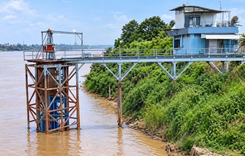 Penampakan kekeruhan Sungai Batanghari.(poto: jambiprima.com).