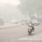 Tips aman berkendara di tengah kabut asap karhutla.(poto: istimewa).